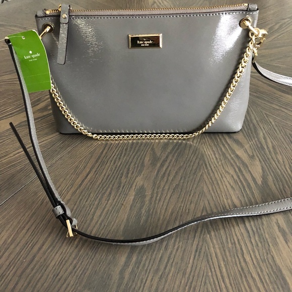 Kate Spade River Bixby Place Haregrey Crossbody - Picture 1 of 6